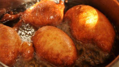 голландские пончики шариками