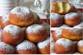 Лимонно-ванильные пончики