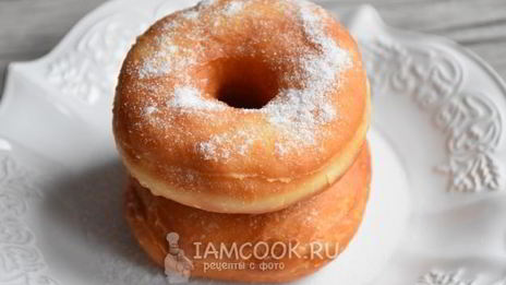 пончики donuts в духовке