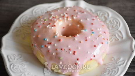 пончики donuts в духовке