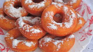 Пончики дрожжевые