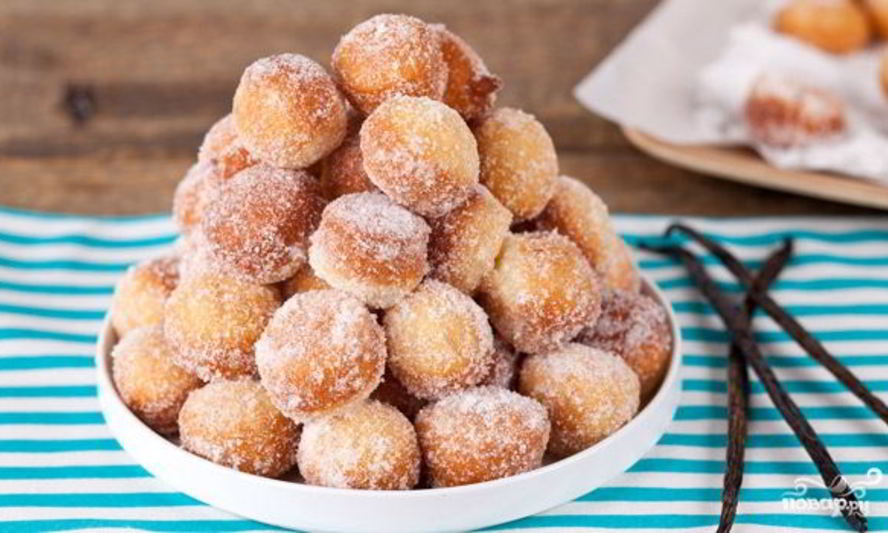 Рецепт пончиков из сгущенки