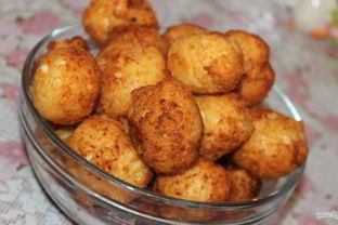 Пончики из творога классические