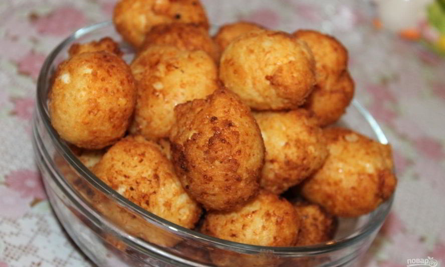 Рецепт пончиков из творога классические