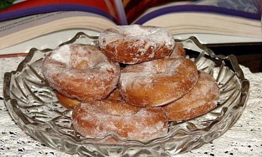 Рецепт пончиков на дрожжах