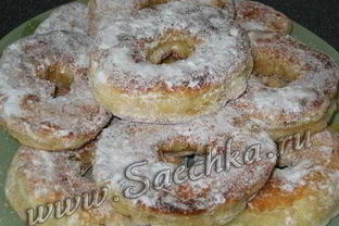 Пончики на кефире