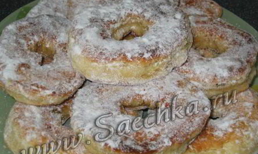 Рецепт пончиков на кефире