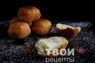 Пончики с творогом