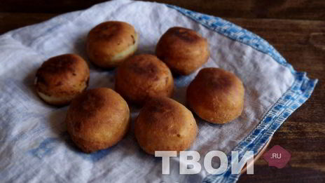 пончики с творогом