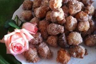 Пончики-шарики с корицей