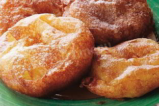 Пончики яблочные кольца