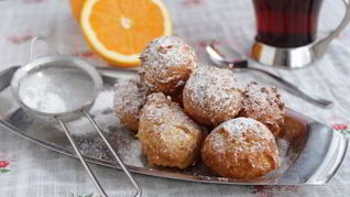 Пончики Zeppole с апельсиновым ароматом и нежностью яблока