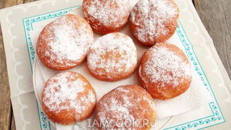 постные пончики