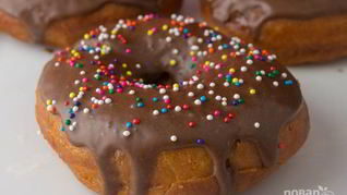 Шоколадная глазурь для пончиков