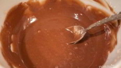 шоколадная глазурь для пончиков
