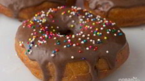 шоколадная глазурь для пончиков