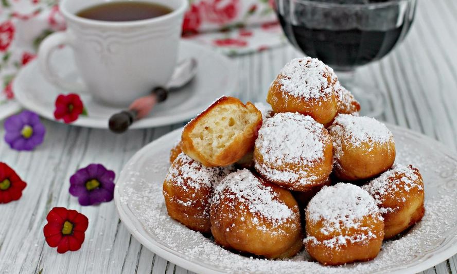 Рецепт творожных пончиков в масле