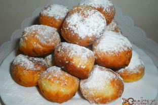 Творожные пончики