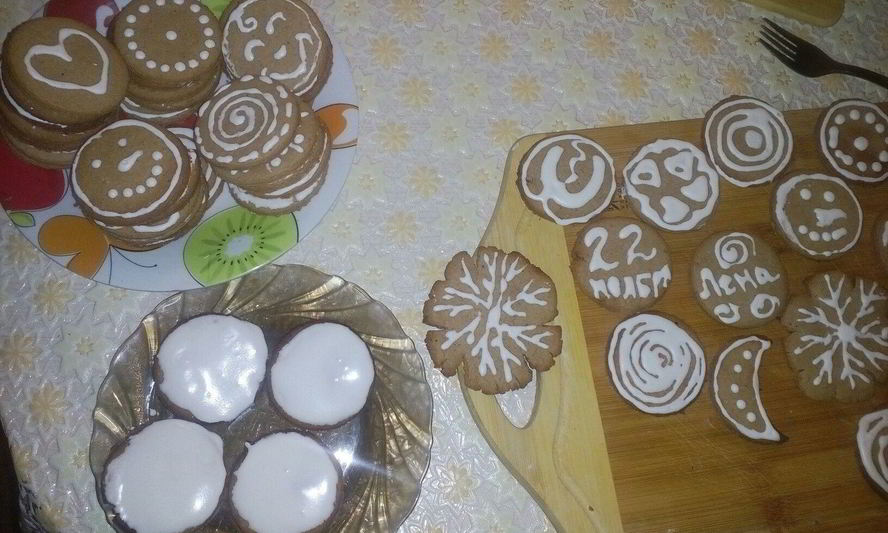 Рецепт глазури для имбирных пряников