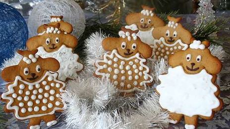 медово-пряничные овечки