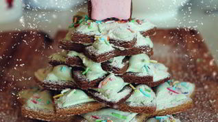 Мятная пряничная елка