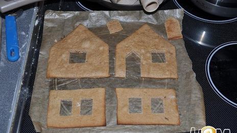 новогодние пряничные домики в подарок