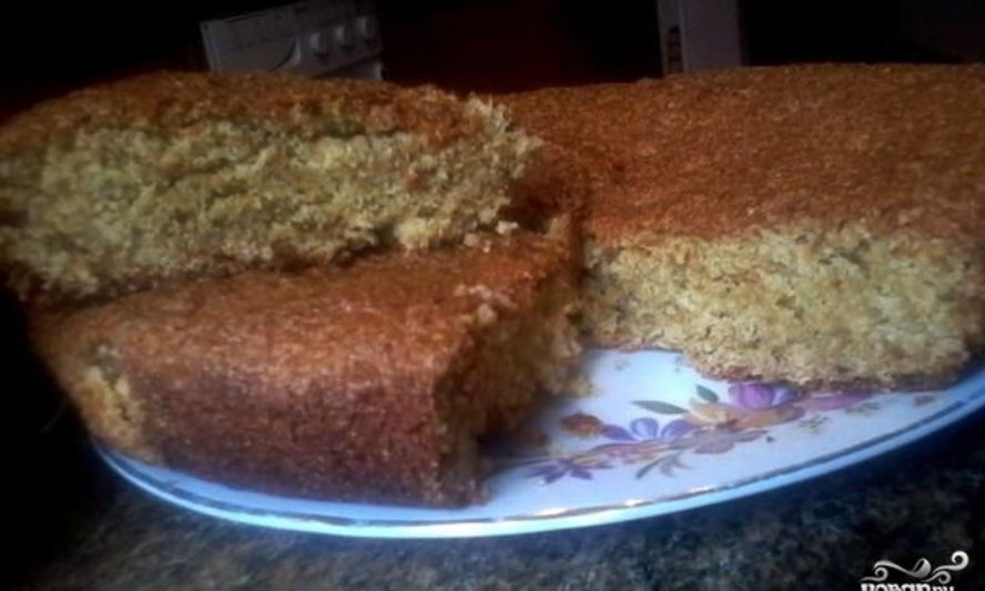 Рецепт постной коврижки с морковью