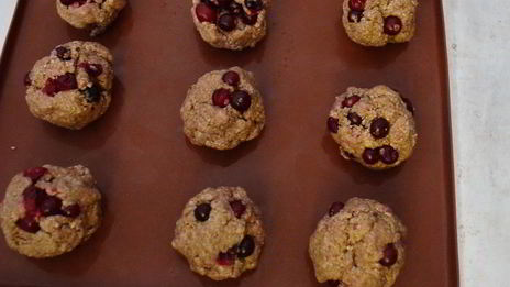 пряники с клюквой