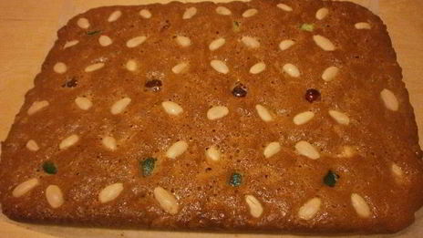 швейцарская рождественская коврижка