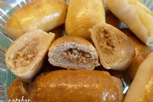 Рулетики песочные с орехами