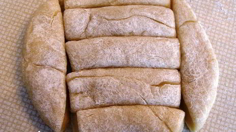 рулетики песочные с орехами