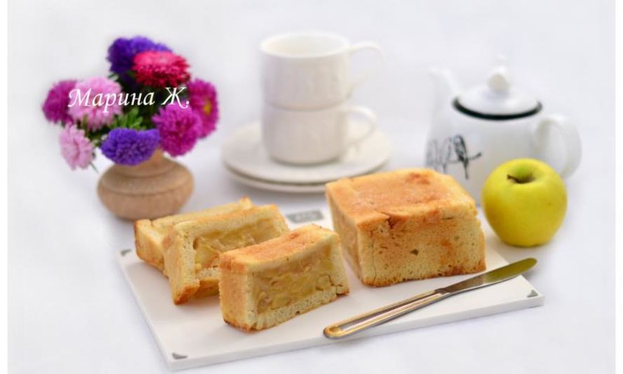 Рецепт французской яблочной шарлотки по-новому