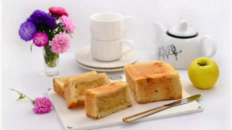 французская яблочная шарлотка по-новому