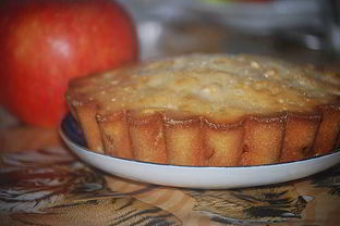 Легкая шарлотка