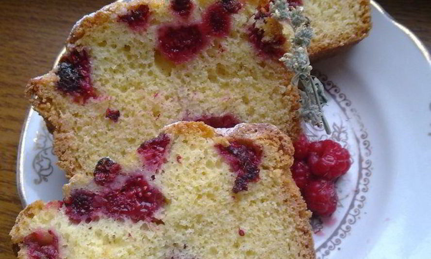 Рецепт малиновой шарлотки