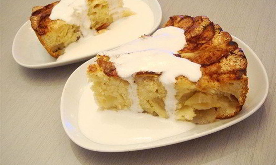 Рецепт нежной шарлотки