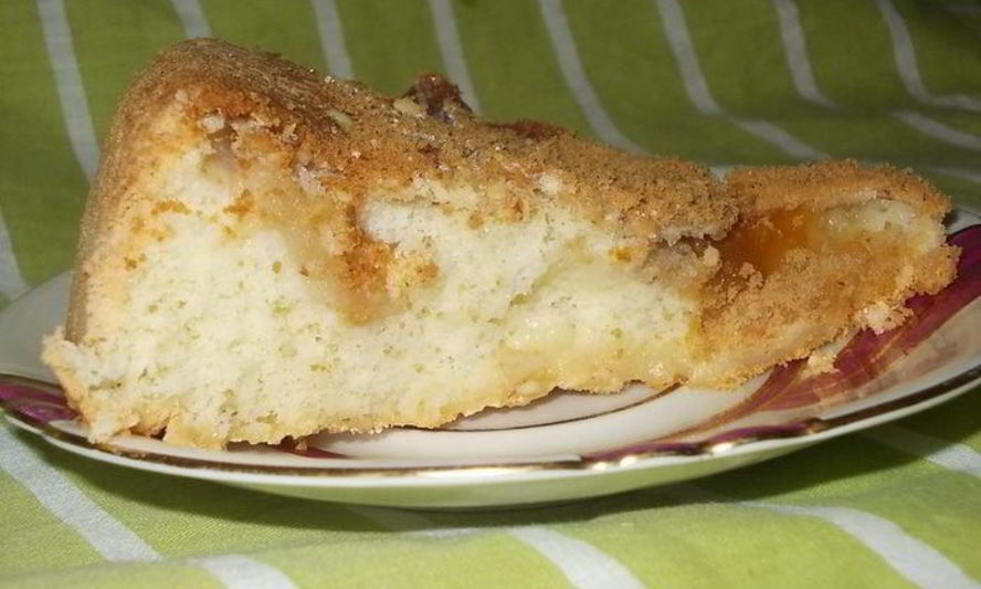 Рецепт пирога шарлотка на пенсии