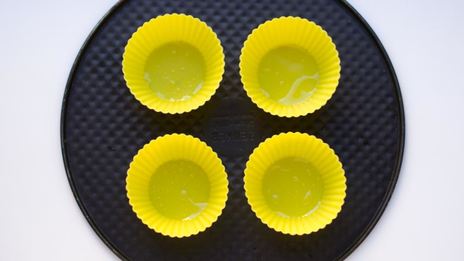 порционная яблочная шарлотка