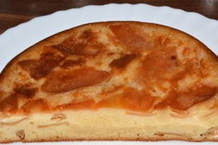 Постная шарлотка