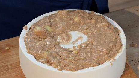 шарлотка из цельнозерновой муки