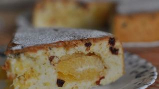 Шарлотка с апельсинами