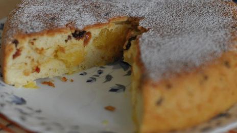 шарлотка с апельсинами