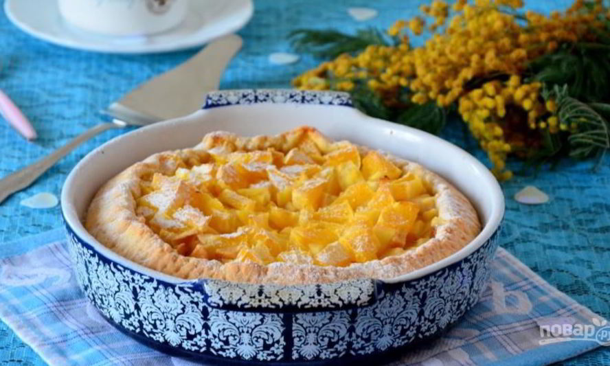 Рецепт шарлотки с апельсином