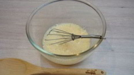 шарлотка с бананами