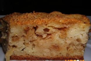 Шарлотка с капустой