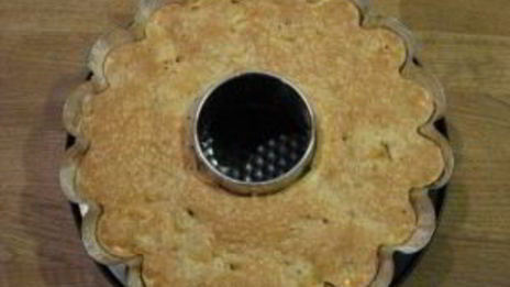 шарлотка с яблоками на кефире