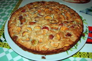 Шарлотка яблочная