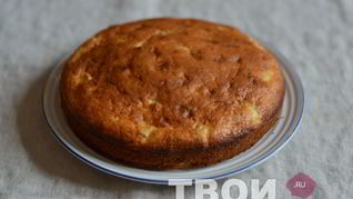 Творожная шарлотка