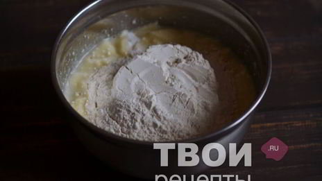 творожная шарлотка