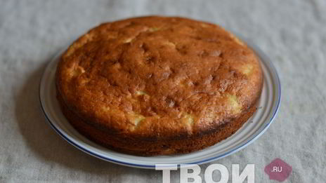 творожная шарлотка